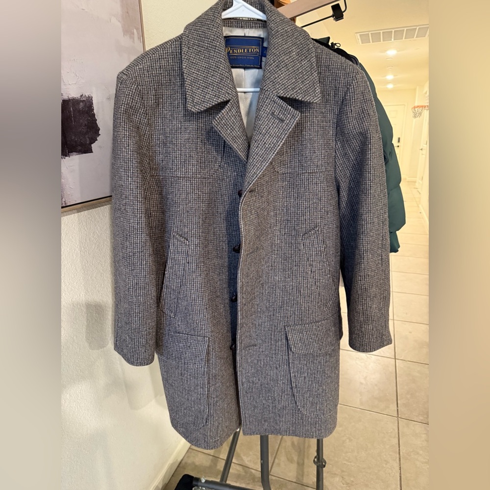 Pendleton wool coat